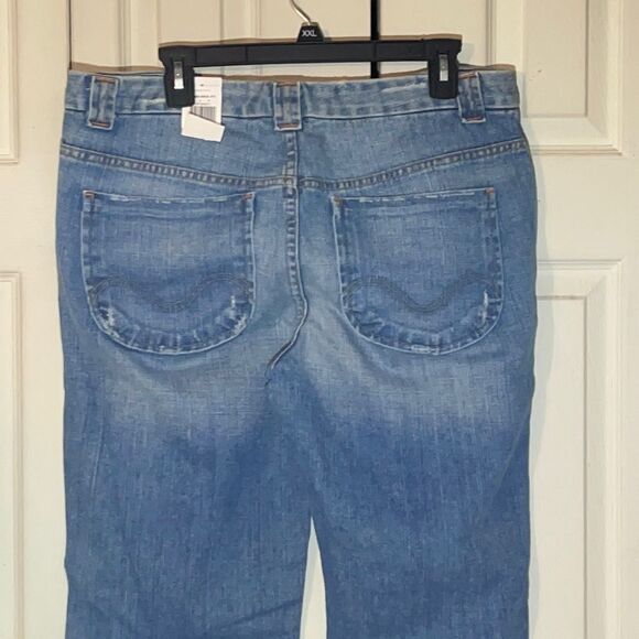 Tommy Hilfiger Vintage Y2K Cowboy Fit Jeans 12 NWT - Picture 9 of 16